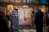 Храм Спаса на водах посетил список чудотворной иконы царя-страстотерпца Николая II