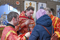 Храм для богослужений в памятные дни Кольских святых