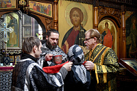 Великим постом совершена первая Литургия Преждеосвященных Даров
