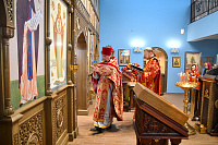 Храм для богослужений в памятные дни Кольских святых