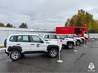 Молебен для огнеборцев