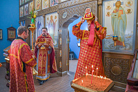 Храм для богослужений в памятные дни Кольских святых