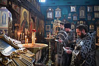 Великим постом совершена первая Литургия Преждеосвященных Даров