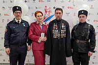 Настоятель храма Спаса на водах протоиерей Андрей Амелин и матушка София Амелина приняли участие в "Диктанте Победы" 