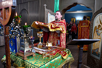 Храм для богослужений в памятные дни Кольских святых