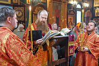 Архиерейское богослужение в четверг Светлой седмицы