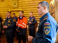 Молебен для огнеборцев