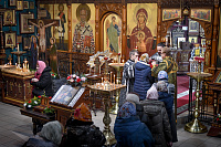 Великим постом совершена первая Литургия Преждеосвященных Даров