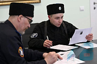 Настоятель храма Спаса на водах протоиерей Андрей Амелин и матушка София Амелина приняли участие в "Диктанте Победы" 