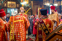 В храме Спаса на водах состоялись торжества по случаю прибытия в Мурманскую епархию уникальной Казанской иконы Божией Матери