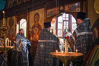 Великим постом совершена первая Литургия Преждеосвященных Даров