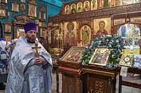 «Ты убо, Человеколюбче Царю, прииди и ныне наитием Святаго Твоего Духа, и освяти воду сию…»