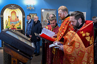 Храм для богослужений в памятные дни Кольских святых
