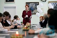 Настоятель храма Спаса на водах протоиерей Андрей Амелин и матушка София Амелина приняли участие в "Диктанте Победы" 