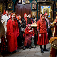 ХРИСТОС ВОСКРЕСЕ! В храме Спаса на водах совершено ночное торжественное богослужение