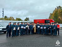 Молебен для огнеборцев