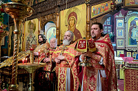ХРИСТОС ВОСКРЕСЕ! В храме Спаса на водах совершено ночное торжественное богослужение